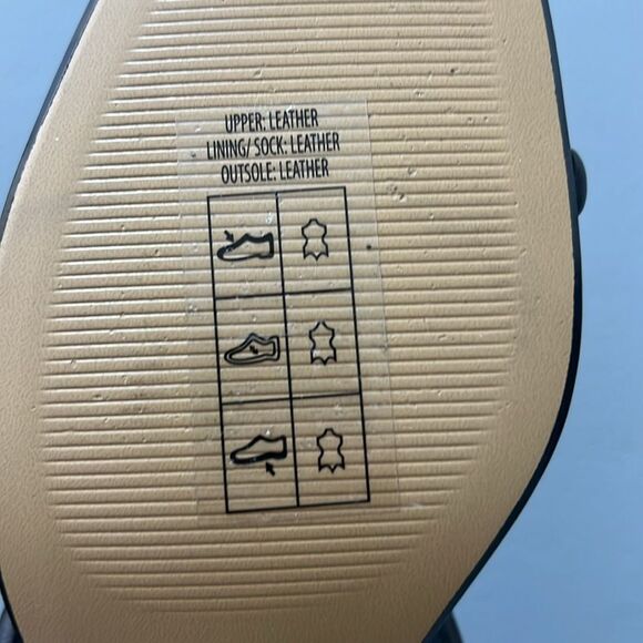 New Everlane The Double Strap Heel in Black Size 9 - Picture 10 of 11